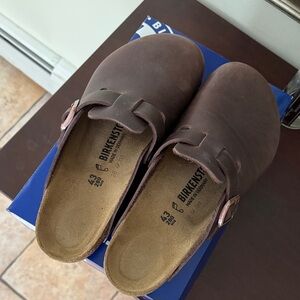 Birkenstock Boston Men’s 43 Habana Oiled Leather